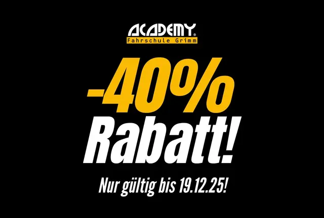 40% Rabatt